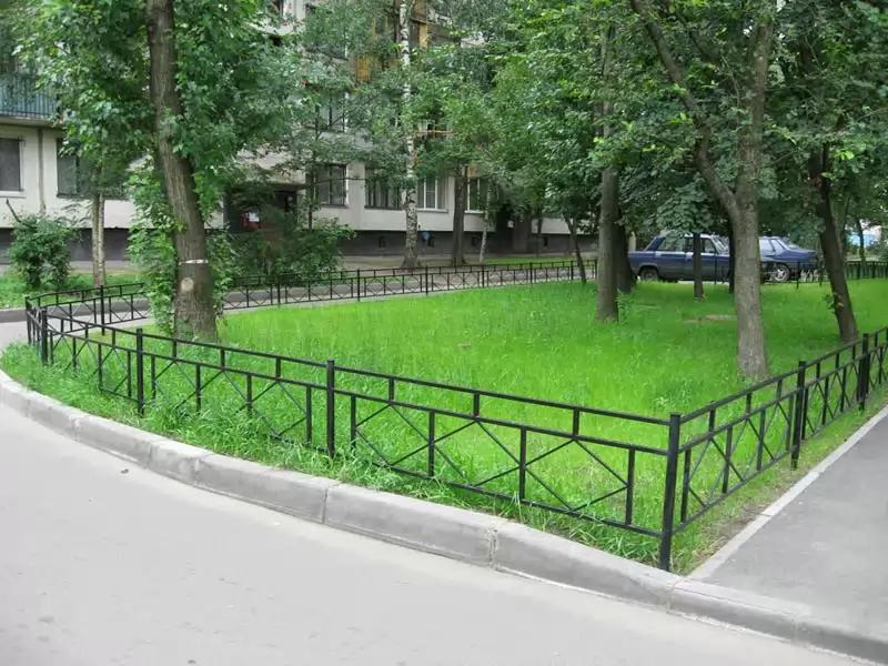 Металлические газонные ограждения
