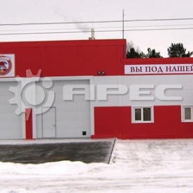 Быстровозводимое пожарное депо